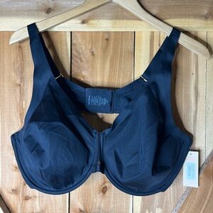 NWT Thirdlove Underwire full coverage unlined Bra size 44C Black